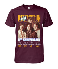 Load image into Gallery viewer, Led Zeppelin 50Th Anniversary Guys Tee