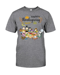 Snoopy Happy Thanksgiving T-Shirt Guys Tee