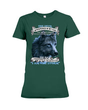 Load image into Gallery viewer, Wolf Lovers Trending Quote Tee Ladies Tee