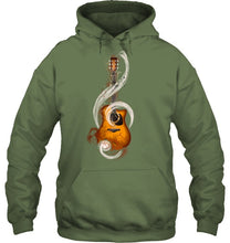 Load image into Gallery viewer, Guitar Note Hoodie