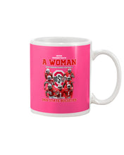 Load image into Gallery viewer, Woman Loves Ohio States Buckeyes American Football Ncaa 2019 T-Shirt Mug