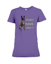Load image into Gallery viewer, K9 Dog Hero Zero Bark Thirty Ladies Tee