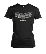 Load image into Gallery viewer, Os Legends Nfl Black T-Shirt Ladies Tee