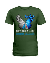 Load image into Gallery viewer, Hope For Cure Diabetes Awareness Ladies Tee