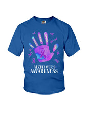 Load image into Gallery viewer, Alzheimers Awareness T-Shirt Youth Tee