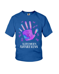 Alzheimers Awareness T-Shirt Youth Tee