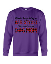 Load image into Gallery viewer, Hair Stylist And Dog Mom Gift For Dog Lovers Funny T-Shirt Sweatshirt