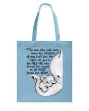 Load image into Gallery viewer, Elephant Cute Gift For Family Tee Basketweave Tote Bag