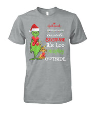 Load image into Gallery viewer, Hallmark Is My Christmas Movie Grinch T-Shirt Christmas Gift For Family Guys Tee