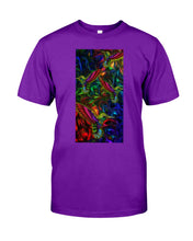 Load image into Gallery viewer, Hummingbird Cosmic Light Color Black T-Shirt Guys Tee