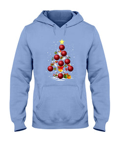 Bowling   Bowling Christmas Tree Christmas T-Shirt Hoodie