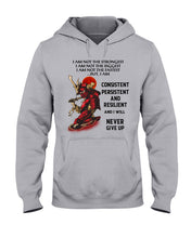 Load image into Gallery viewer, Samurai Consistent Persistent Resilient Quote T-Shirt Hoodie