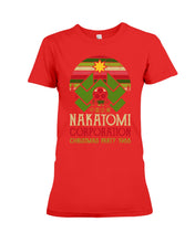 Load image into Gallery viewer, Christmas Nakatomi Corporation 1988 T-Shirt Ladies Tee