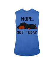 Load image into Gallery viewer, Nope Dachshund Not Today Unisex Long Sleeve