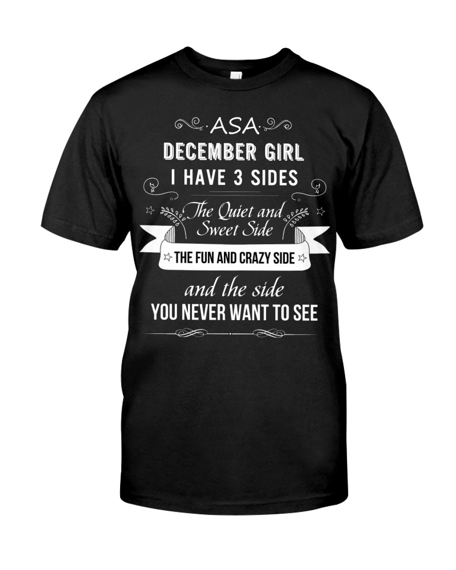 December Girl Fun Quote T-Shirt Guys Tee