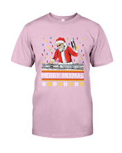 Load image into Gallery viewer, Merry Mixmas - Santa Claus Dj Funny Christmas Gift Guys Tee