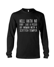 Load image into Gallery viewer, Scottish Woman Temper Scotland Lovers Unisex Long Sleeve