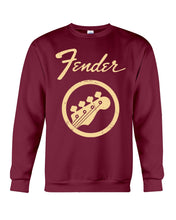 Load image into Gallery viewer, Guitar Lovers Fender Black T-Shirt Sweatshirt