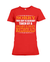 Load image into Gallery viewer, Redhead Morning Person December 25Th Christmas Gift Ladies Tee