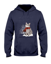 Load image into Gallery viewer, Cute Cat Christmas Gift For Cat Lovers Custom T-Shirt Hoodie