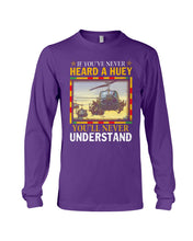 Load image into Gallery viewer, Heard A Huey Gift T-Shirt Unisex Long Sleeve