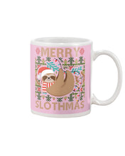 Load image into Gallery viewer, Merry Slothmas Christmas Gift For Kids Family Gift T-Shirt Mug