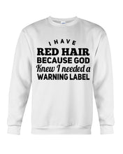 Load image into Gallery viewer, Great Gift For Redhead Grandma Sweatshirt
