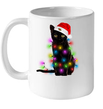 Load image into Gallery viewer, Cat Merry And Bright New Mug