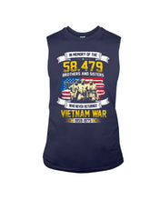 Load image into Gallery viewer, Vietnam Veteran 58.479 Vietnam War T-Shirt Unisex Long Sleeve