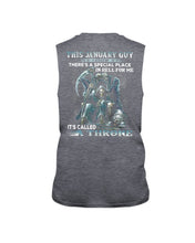 Load image into Gallery viewer, Throne January Guy Special Space Horoscope T-Shirt Unisex Long Sleeve