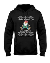 Load image into Gallery viewer, I Make Kottbullar Disappear Black T-Shirt Hoodie