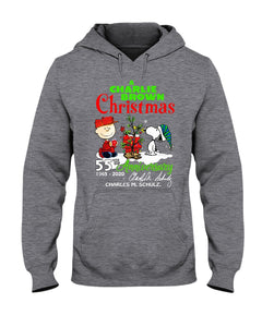 55Th Anniversary A Charlie Brown Christmas Black T-Shirt Hoodie