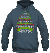 Load image into Gallery viewer, Christmas Tree Eleven Fabric Bundles T-Shirt Hoodie