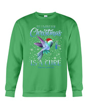 Load image into Gallery viewer, All I Want For Christmas Is A Cure Stop Diabetes Sweatshirt