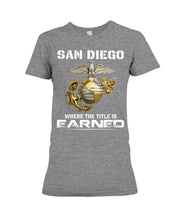 Load image into Gallery viewer, San Diego Gift For Your Friend T-Shirt Ladies Tee