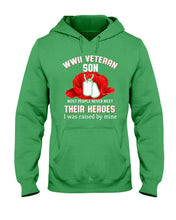 Load image into Gallery viewer, Wwii Veteran Gift For Veteran Dad Quote T-Shirt Hoodie