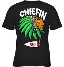 Load image into Gallery viewer, Chiefin Kansas City Chiefs Gift For Fans T-Shirt Youth Tee