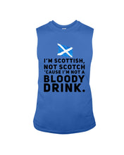 Load image into Gallery viewer, Scottish Not A Bloddy Drink Trending Quote T-Shirt Unisex Long Sleeve