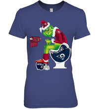 Load image into Gallery viewer, Funny Grinch San Francisco 49Ers Christmas Gift Tee Ladies Tee