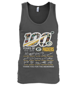 100 Years Of Greenbay Packers T-Shirt Unisex Tank Top