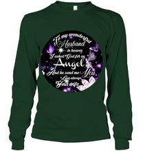 Load image into Gallery viewer, To My Husband In Heaven Gift For Widow Unisex Long Sleeve