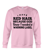 Load image into Gallery viewer, Great Gift For Redhead Grandma Sweatshirt