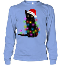 Load image into Gallery viewer, Cat Merry And Bright New Unisex Long Sleeve