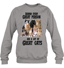 Load image into Gallery viewer, A Lot Of Great Cat  Shirt For Cat Lovers Sweatshirt