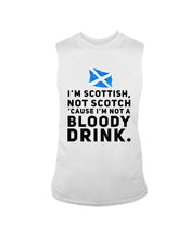 Load image into Gallery viewer, Scottish Not A Bloddy Drink Trending Quote T-Shirt Unisex Long Sleeve