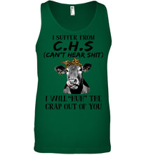 Load image into Gallery viewer, I Suffer From C.S.H Cows Lovers T-Shirt Unisex Tank Top