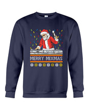 Load image into Gallery viewer, Merry Mixmas - Santa Claus Dj Funny Christmas Gift Sweatshirt