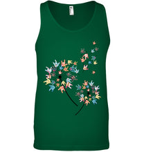 Load image into Gallery viewer, Sign Language - Dandelion Custom T-Shirt Unisex Tank Top