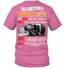 Load image into Gallery viewer, I Am A Trucker Guys Tee