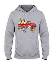 Load image into Gallery viewer, Merry Christmas In Town Cow Lovers Gift For Farmers Hoodie